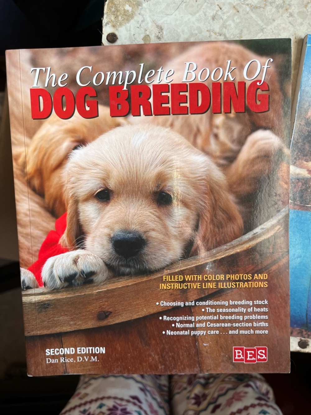 The Complete Book of Dog Breeding - Red Cover